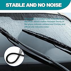 4Pcs Automotive Replacement Windshield Wiper