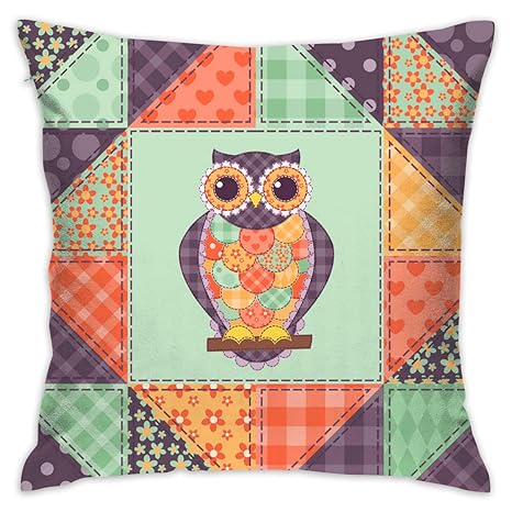 Amazon Com Eante Throw Pillow Cover Owl Decorative Pillows 18 X