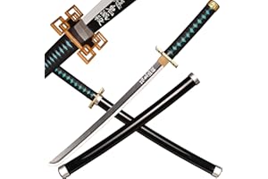 SV Anime Demon Slayer Sword Katana 31 Inch Decorative Collectible Gift Cosplay Sword，Various Styles Available