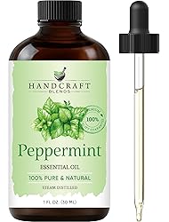 Handcraft Blends Peppermint Essential Oil – 1 Fl