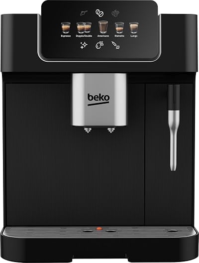 Beko CaffeExperto Bean to Cup CEG7302B Coffee Machine Black 19 Bar