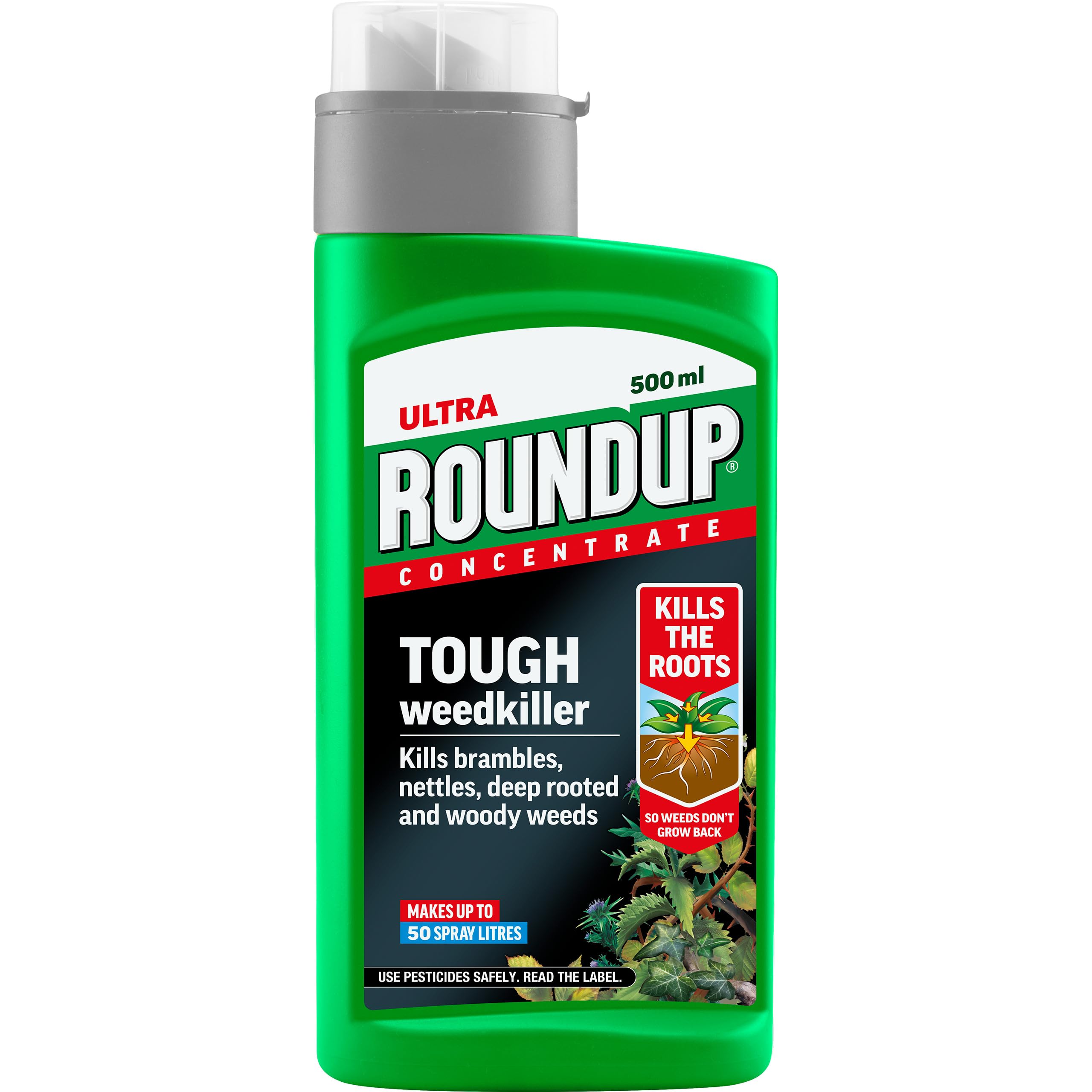 Roundup 117901 Ultra Weed Killer, Green, 500 ml