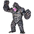 TwCare King Kong vs Godzilla Attack Action Figure 6.5” Fight Mode Gorilla Ape Solid Wild Movie Series, Travel Bag