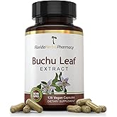 Florida Herbal Pharmacy, Buchu Leaf Extract Supplement Capsules