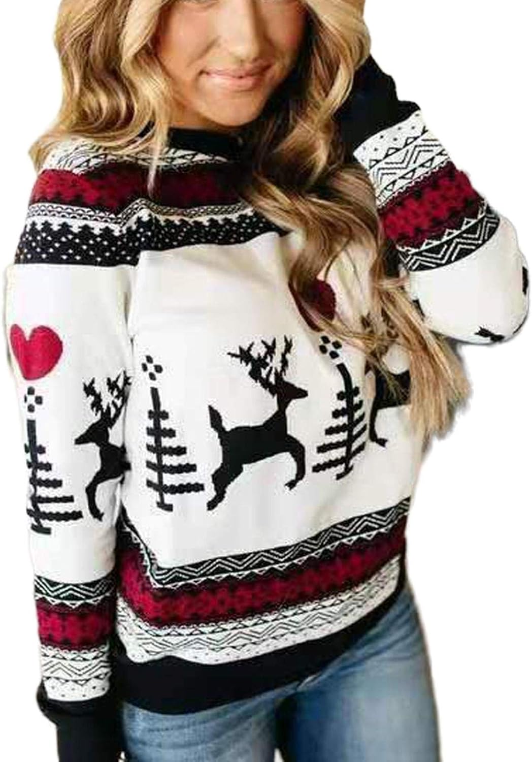 Amazon Xmas Jumpers Ladies at Diane Hayslett blog