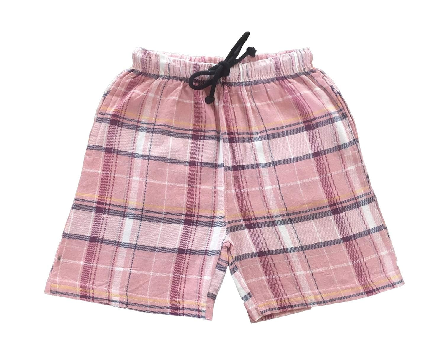 pink checkered shorts