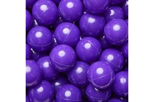 Realhaha Larger Plastic Balls for Ball Pit, Play Pin Balls for Toddlers Kid Ball Pits & Accessories for Bounce House,2.76 inches,50 100 pcs