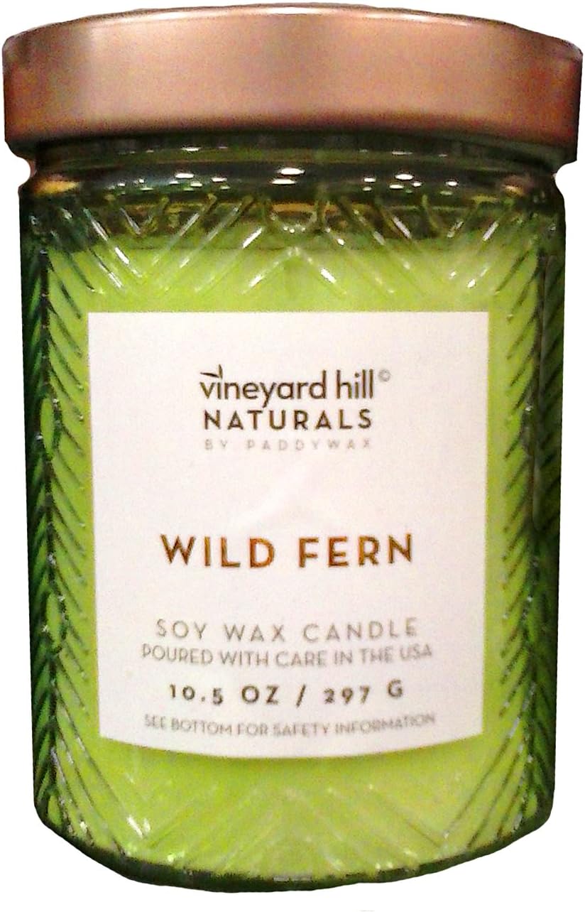 Paddywax Vineyard Hill Naturals Wild Fern 10.5 Oz. Soy Wax