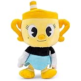 Cuphead Ms. Chalice 8-Inch Collector Plush Toy | Soft Stuffed Animal for Hugging | Officially Licensed Collectible