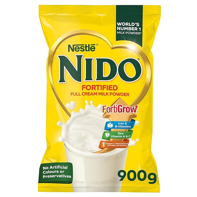 Nido Full Cream Milk Powder Pouch 900g Amazon.in Grocery & Gourmet