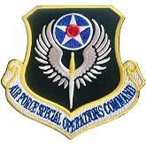 United States Air Force USAF Special Operations Embroidered Patch, with Iron-On Adhesive