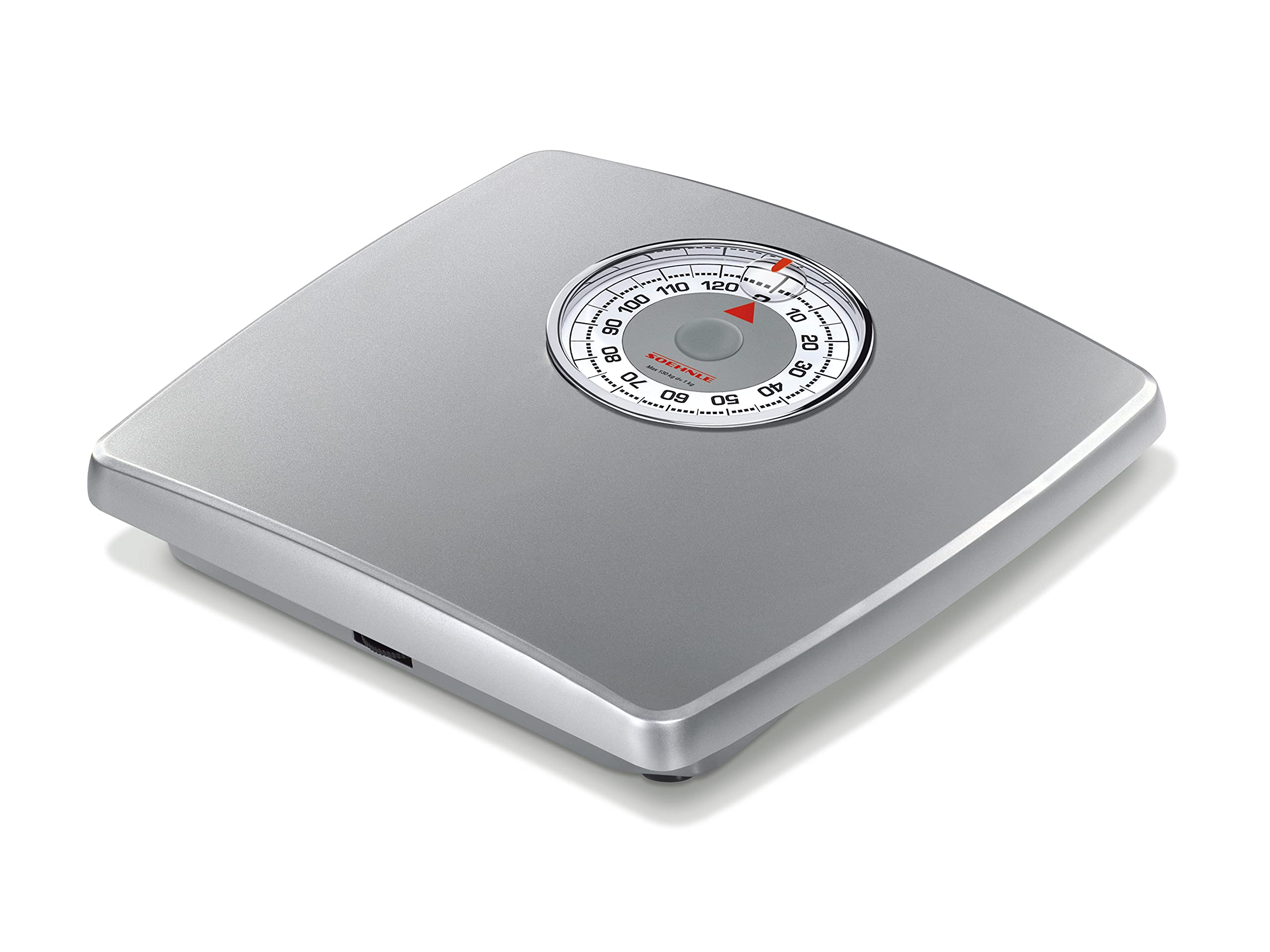 Soehnle 61351 Loupe Analogue Personal Bathroom Scale, Silver