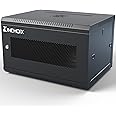 Kinchoix 6U Server Cabinet Wall Mount Network Rack Enclosure Cabinet Enclosure for Computer Data Networking Electronic Equipment, Removable Side Panels 14.5in Depth