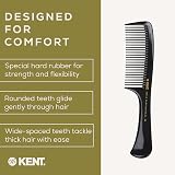 KENT SPC83 Handled Rake Comb Wide Tooth Detangling for Wet Dry Hair view 4