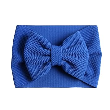 Amazon Com Turban Popular 5 Big Hair Bow Headband For Girls