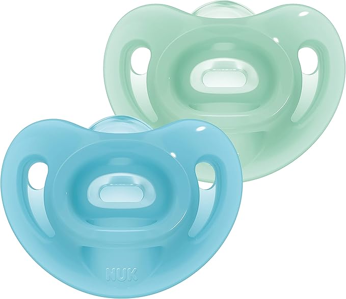 nuk pacifier 2pk sz1 sensitive