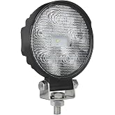 HELLA 357108001 ValueFit 5 Round LED Close Range Worklight, Black