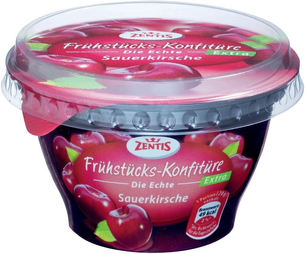 Zentis Sour Cherry Jam - Made in Germany