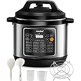 COMFEE’ Pressure Cooker 8 Quart with 16 Cooking Functions, Olla de Presion Non-Stick Pot Yogurt Maker Rice Cooker Slow Cooker