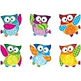 Trend Owl-Stars! Classic Accents Variety Pack, Classroom Bulletin Board Cut Outs, 5-1/2 to 6 Inches, 36 Count