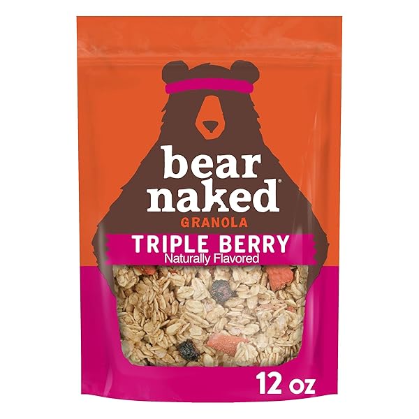 BEAR NAKED TRIPLE BERRY FIT GRANOLA – NON-GMO, KOSHER, VEGAN – 12 OZ