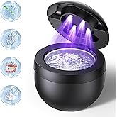 Ultrasonic Retainer Cleaner, Retainer Cleaner for Dentures, Mouth Guards, Braces, Toothbrush Heads, Jewelry with UV-C Cleaner