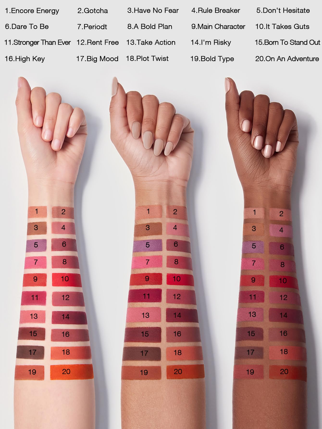 SHEGLAM Dynamatte Boom Waterproof Matte Lipstick Long Lasting Transfer Proof Lip Stick - Gotcha