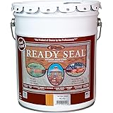 Ready Seal 512 5-Gallon Pail Natural Cedar Exterior Stain and Sealer for Wood