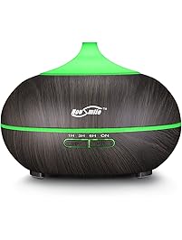 Housmile Cool Mist Humidifier Ultrasonic Aroma Essential Oil Diffuser with 7 Color Lights for Home and Office.