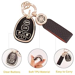 Koaudb Car Key Fob Cover for Chevy Traverse Tahoe