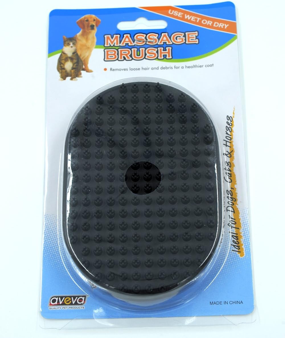 AVEVA Massage Brush ,Massage & Bath Brush for Dog and Cat