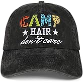 InnoBeta Camping Gifts Cap for Men/Women, Funny Adjustable Embroidered Hat Gifts