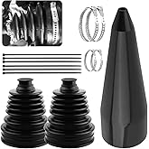 CV Axle Boot Repairs Kit with Boot Expander Tool,4 Clamps,6 Zip Ties,CV Boots Repair Kit for Drive Shaft &amp; Chassis Protection,Silicone Axle Boots Repair Kits Car Accessories