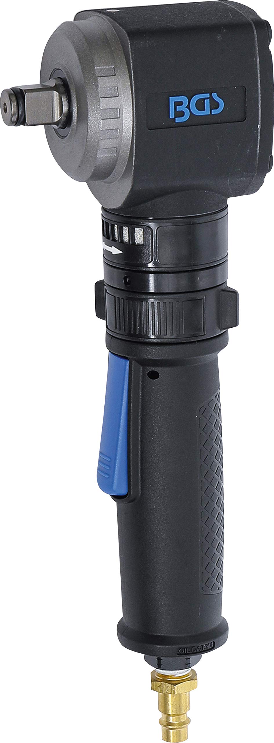 BGS 6684 | Air Impact Wrench | angled | 12.5 mm (1/2") | 550 Nm