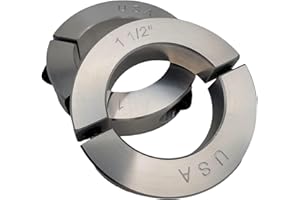 Coastal Shaft Collars - 1.50" Bore Diameter - Clamping Two Piece Shaft Collar - 2024 Aluminum (2 Pack)