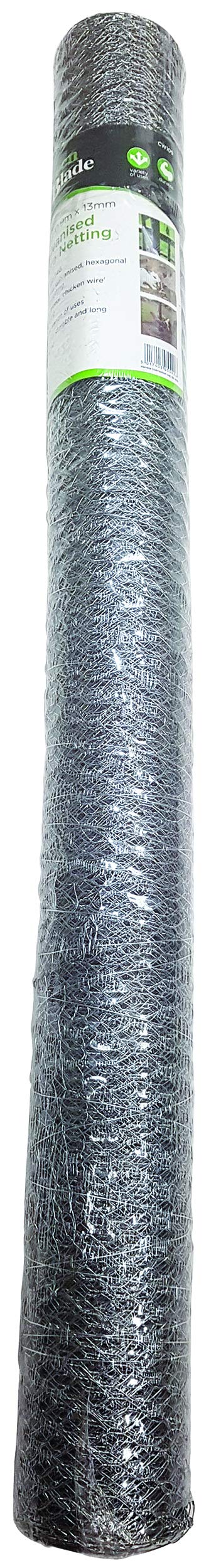Hamble Green Blade BB-CW109 10 x 0.9m Galvanized Wire Netting with 13mm Mesh
