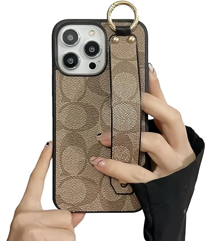 Amazon.com: Coach Slim Wrap Case for iPhone 11 - Signature C Khaki