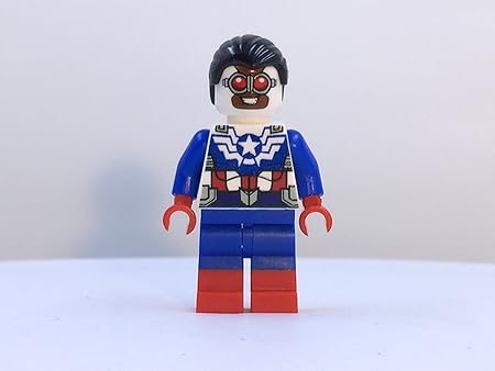 Custom Lego Sam Wilson Minifig Marvel 