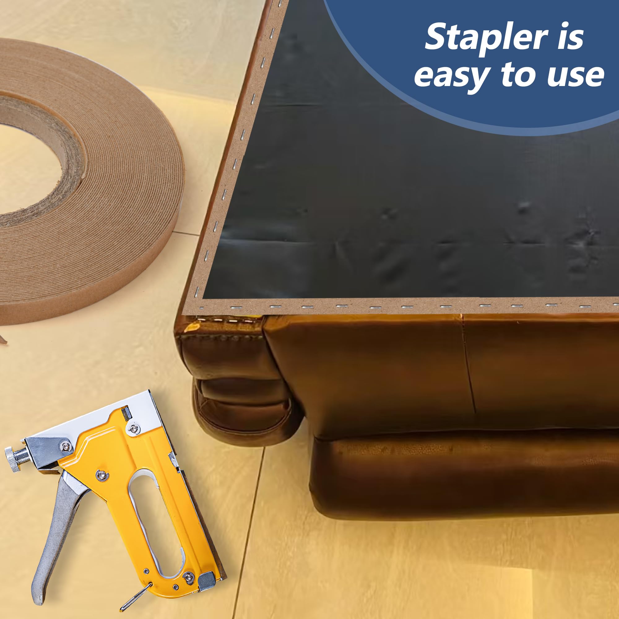 1/2 Inch Upholstery Tack Strip, 22 Yards Cardboard Tack Strip, Upholstery Sofa Making Strips Upholstery Fabric for Furniture Sofa Chair and Couch Edges Repairs