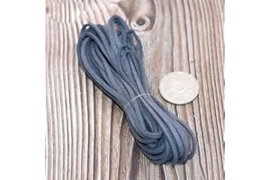 3mm Leather String Suede Cord Leather Cords Rope Braiding String for Jewelry Making Necklace Bracelet Art Crafts Beading 3MM 