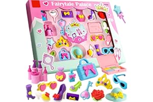 LANMA Animal Erasers Desk Pets for Kids Girls Pencil Erasers Puzzle Erasers Take Apart Eraser Toys for Christmas Birthday Party Gifts