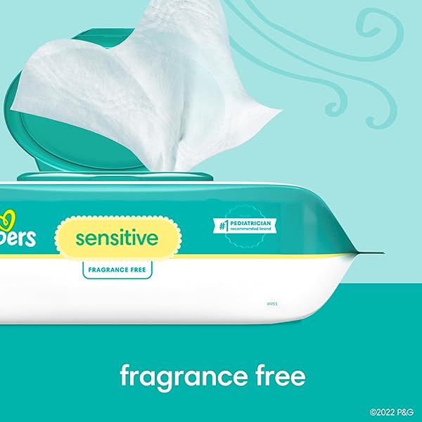 PAMPERS SENSITIVE WIPES – 504 COUNT