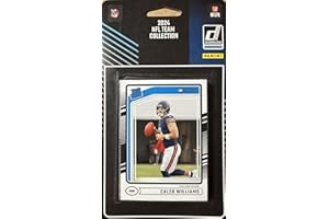 PANINI Chicago Bears 2024 Donruss Factory Sealed 11 Card Team Set Featuring Rated Rookie Cards of Rome Odunze and Caleb Williams with Dick Butkus and Cole Kmet Plus