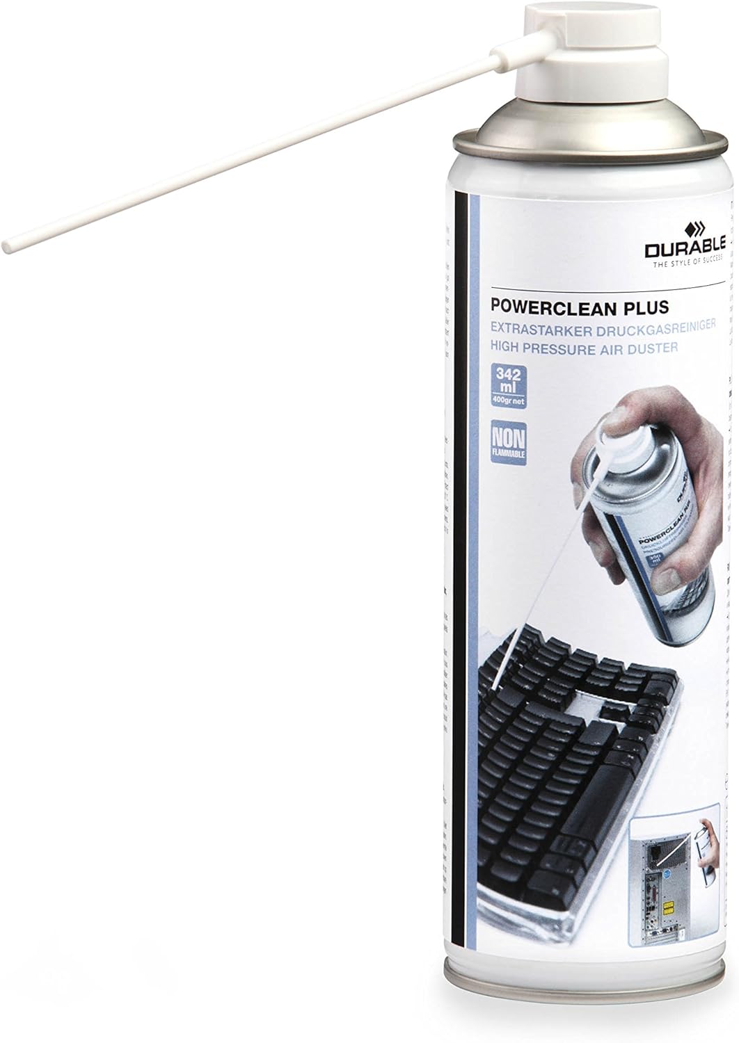 Durable 581919 350ml Power Clean Plus Compressed Air Cleaner