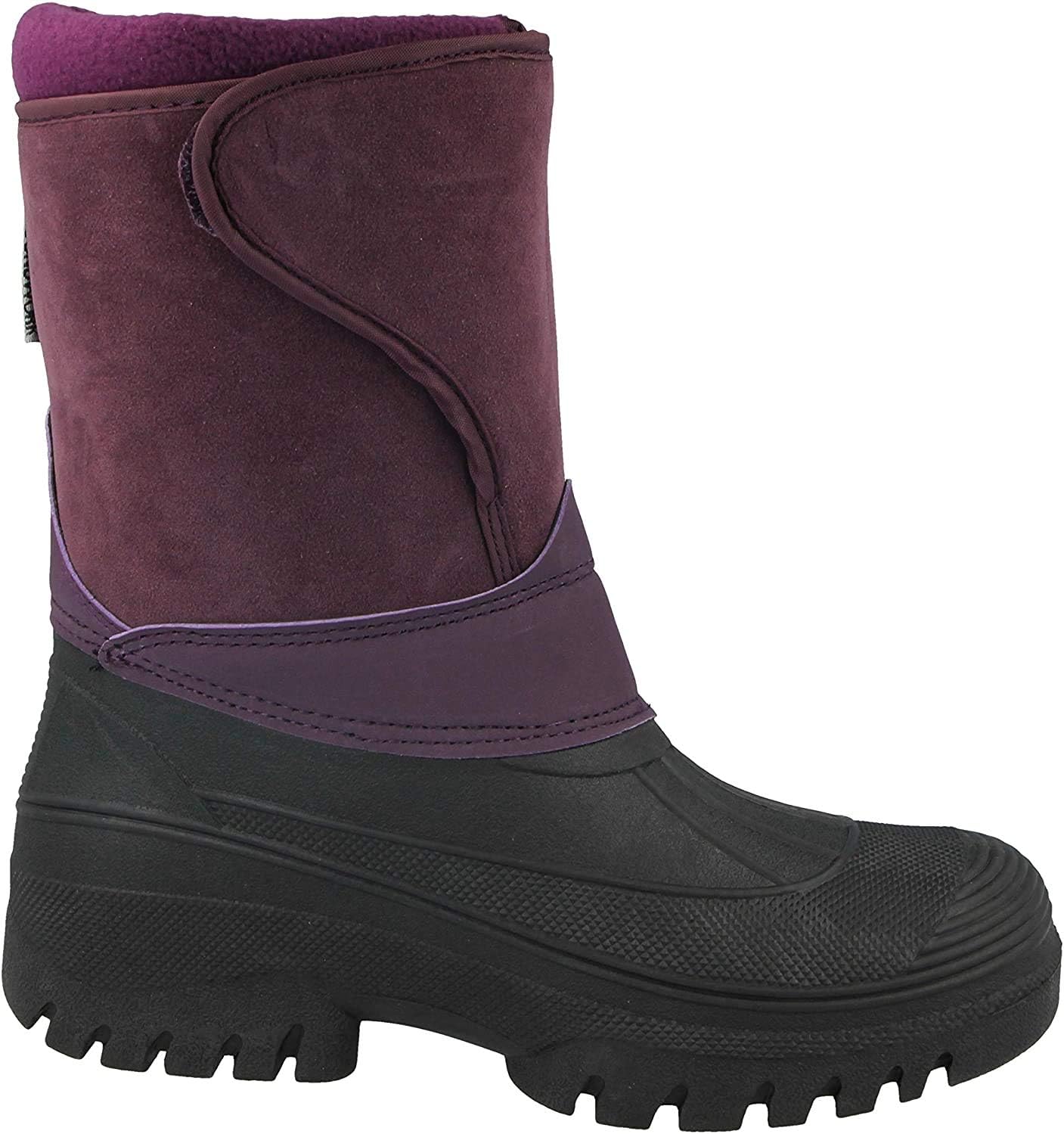 New Black Unisex Mens Ladies Horse Riding Yard Waterproof Stable Walking Rain Snow Winter Ski Wellies Wellington Wellys Warm Farm Mucker Boots All Sizes UK 4-11