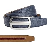 Nexbelt Men's Classic Golf Ratchet Belt &ndash; Adjustable Leather Strap &ndash; Stylish for Golf and Casual Wear (Fits up to 45")