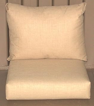 2 Pc Grandin Road Sectional Deep Seat Outdoor Patio Cushion Set