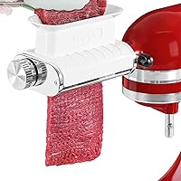 Meat Tenderizer Attachment for Kitchenaid Stand Mixers, Adjustable 3 Thickness Settings, Durable Metal Housing & Dishwasher S
