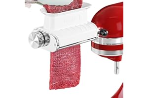 Meat Tenderizer Attachment for Kitchenaid Stand Mixers, Adjustable 3 Thickness Settings, Durable Metal Housing & Dishwasher S