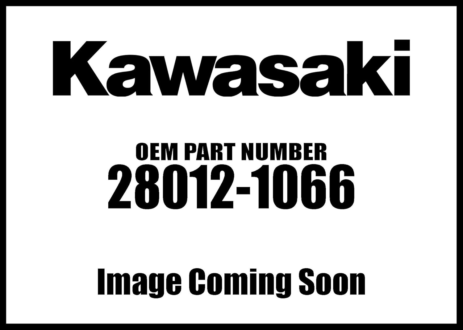 Kawasaki 1989-2003 Gpz1100 Ninja Zx-9R Reflex Rear Reflector 28012-1066 New Oem